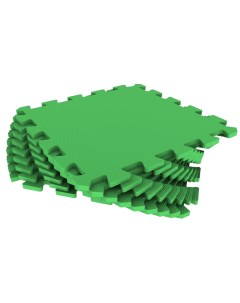 Развивающий коврик 30 30 см зеленый Eco cover