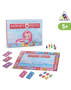 Экономическая игра для девочек MONEY POLYS Город мечты 5 Nobrand