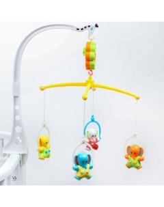 Мобиль музыкальный Друзья заводной цвет МИКС Funny baby toys