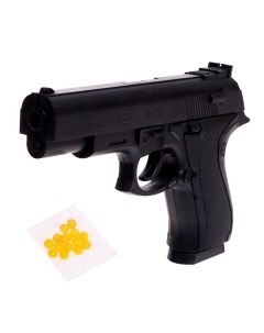 Пистолет игрушечный Beretta стреляет пульками 6 мм Nobrand