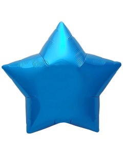 Шар фольгированный Agura Звезда синий Miland