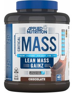 Гейнер Critical Mass шоколад 2 4 кг Applied nutrition