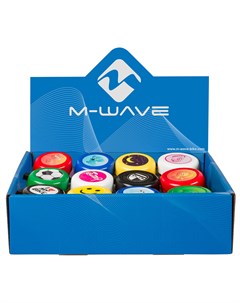 Звонок сталь детский 12 цветов в ассортименте M-wave