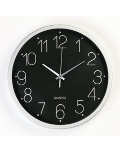 Часы настенные серия Классика дискретный ход d 30 см АА Nobrand