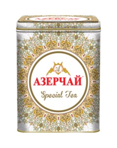 Чай зеленый листовой special с белым узором 200 г Азерчай