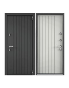 Дверь входная Torex для дома металлическая Village advanced 950х2050 правый серый Torex стальные двери