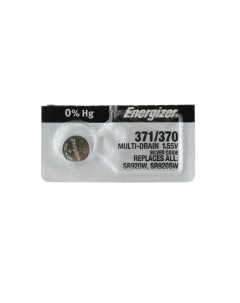 Батарейка Silver Oxide 371 370 MBL1 1 шт Energizer