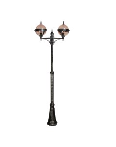 Светильник садовый 9122B E27 черное серебро Amber lamp