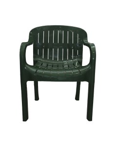 Садовое кресло Летнее 217481 48х61х81см темно зеленое Стандарт пластик