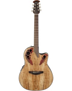 Электроакустическая гитара CE44P SM Celebrity Mid Cutaway Natural Spalted Maple Ovation