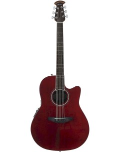 Электроакустическая гитара CS24 RR Celebrity Standard Mid Cutaway Ruby Red Ovation