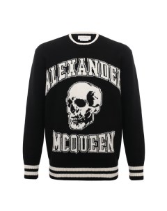 Свитер из шерсти и кашемира Alexander mcqueen