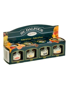 Подарочный набор St Dalfour из 4 х видов джема по 28 г St. dalfour