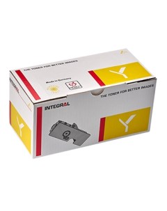 Тонер картридж TK 5240Y 12100319 с чипом для Kyocera Ecosys M5526cdn M5526cdw P5026cdn P5026cdw желт Integral