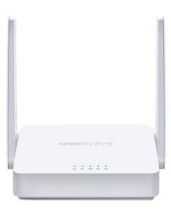 Роутер MW300D N300 с ADSL модемом 802 11n до 300 Мбит с на 2 4 ГГц RJ 11 3 LAN порта 100 Мбит с 2 вн Mercusys