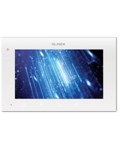 Видеодомофон SQ 07MT White цветной TFT LCD 7 16 9 800 480 подключение 2 х вызывных панелей и 2 х вид Slinex