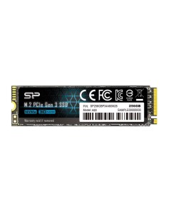 Накопитель SSD M 2 2280 SP256GBP34A60M28 P34A60 256GB PCI E 3x4 2200 1600MB s MTBF 2M Silicon power
