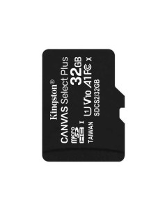 Карта памяти MicroSDHC 32GB SDCS2 32GBSP Canvas Select Plus 100R A1 C10 Single Pack w o ADP Kingston