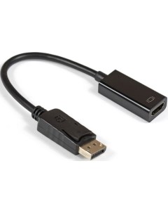 Кабель переходник DisplayPort HDMI EX DPM HDMIF 0 15 EX284921RUS DisplayPort HDMI 20M 19F 0 15м Exegate