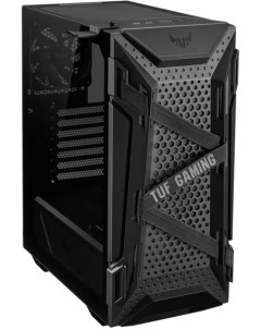 Корпус ATX TUF Gaming GT301 90DC0040 B49000 черный без БП боковая панель из закаленного стекла 2 USB Asus