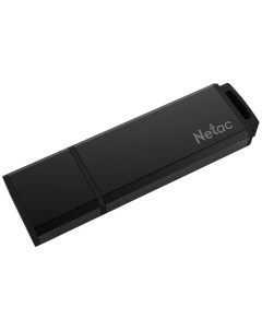 Накопитель USB 2 0 64GB NT03U351N 064G 20BK U351 металлическая чёрная Netac