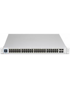 Коммутатор управляемый UniFi Switch USW Pro 48 1 Гбит с LAN 48 SFP порты 4 Ubiquiti