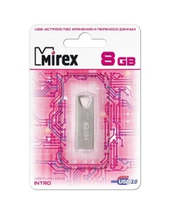 Накопитель USB 2 0 8GB INTRO 13600 ITRNTO08 ecopack Mirex