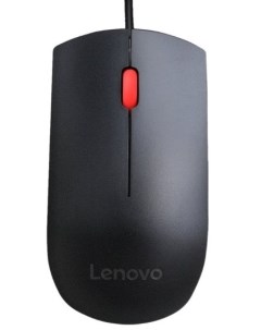 Мышь Essential 4Y50R20863 черная 1600dpi USB Lenovo