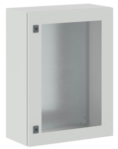 Шкаф навесной R5CEX0869 серия CE 800х600х250 мм с прозрачной дверью IP66 с монтажной панелью RAM Blo Dkc