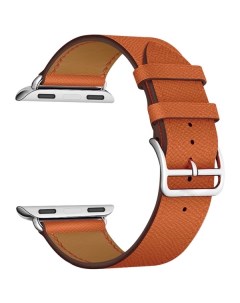 Ремешок на руку MINTAKA LWA 02 40 OR кожаный для Apple Watch 38 40 mm orange Lyambda