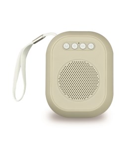 Портативная акустика BLOOM SBS 180 3Вт Bluetooth MP3 FM радио бежевая Smartbuy