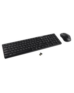 Клавиатура и мышь ONE 229352AG черный Smartbuy