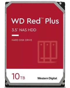 Жесткий диск 10TB SATA 6Gb s WD101EFBX Red Plus 3 5 7200rpm 256MB NAS Edition Western digital