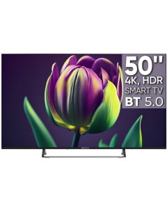 Телевизор TDTV50CS06U_BK Frameless UHD ready T2 S2 CI Dolby AAC Android 11 Smart 1 16Gb black BT 2 п Topdevice