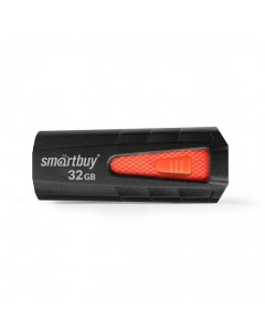 Накопитель USB 3 0 32GB SB32GBIR K3 Iron чёрный красный Smartbuy