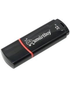 Накопитель USB 2 0 32GB SB32GBCRW K Crown черный Smartbuy