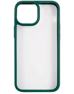 Чехол US BH768 УТ000028114 пластиковый прозрачный для iPhone 13 mini с цветным силиконовым краем тем Usams