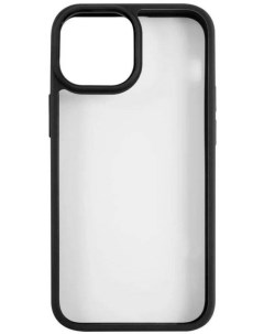 Чехол US BH768 УТ000028113 пластиковый прозрачный для iPhone 13 mini с цветным силиконовым краем чер Usams