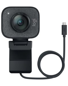 Веб камера StreamCam 960 001281 черный USB3 1 с микрофоном Logitech