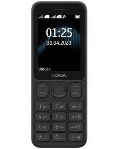 Мобильный телефон 125 DS 16GMNB01A17 black Nokia