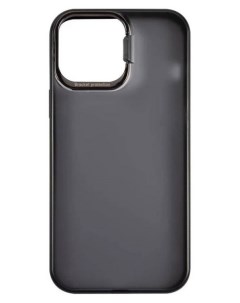 Чехол US BH783 УТ000028090 пластиковый с подставкой для iPhone 13 Pro Max с силиконовым краем черный Usams