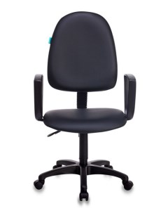 Кресло офисное CH 1300N цвет черный престиж искусственная кожа крестовина пластик Бюрократ