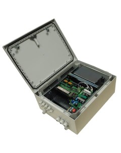 Коммутатор PSW 2G8F UPS Box для подключения 8 камер в комплекте 2 батареи по 12В 12А ч Tfortis