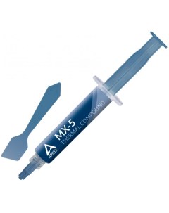 Термопаста MX 5 ACTCP00048A 8gr with spatula 550 poise 3 2 g cmі 250 V mil blue Arctic