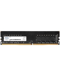 Модуль памяти DDR4 4GB NTBSD4P26SP 04 PC21300 2666Mhz C19 Netac