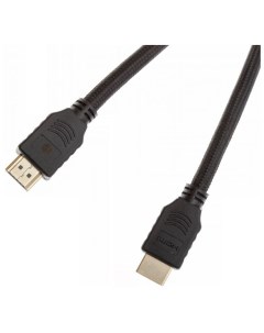 Кабель аудио видео CS HDMI 2 1 8 HDMI m HDMI m 1 8м позолоченные контакты черный Cactus
