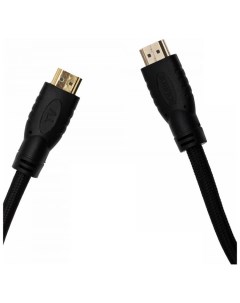 Кабель аудио видео CS HDMI 2 10 HDMI m HDMI m 10м позолоченные контакты черный Cactus