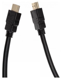 Кабель аудио видео CS HDMI 1 4 1 5 HDMI m HDMI m 1 5м позолоченные контакты черный Cactus