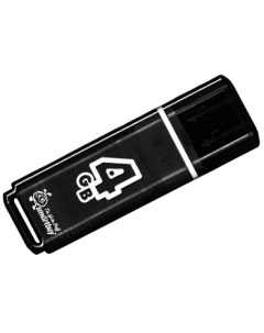Накопитель USB 2 0 4GB SB4GBGS K Pocket черный Smartbuy