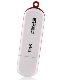 Накопитель USB 2 0 64GB Luxmini 320 SP064GBUF2320V1W белый Silicon power